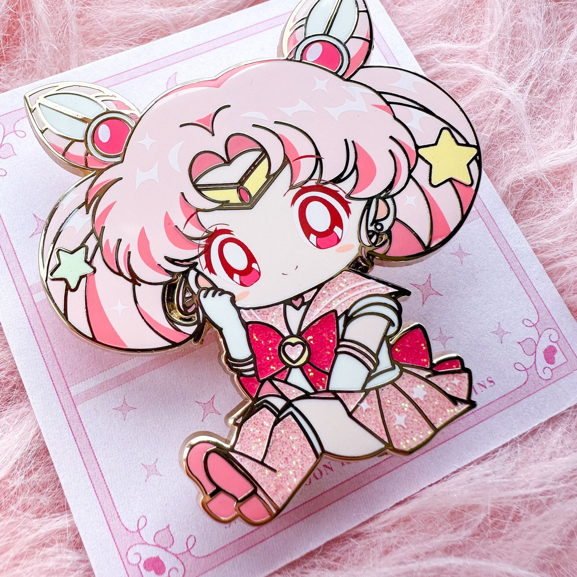 DBG Chibiusa Profile hot and meme head pin set